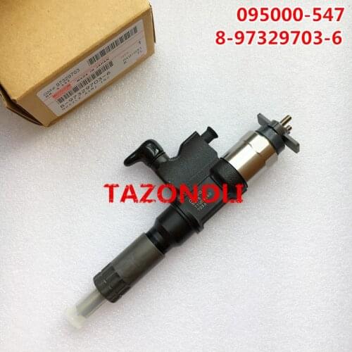 Genuine and new common rail injector 095000-8900/ 095000-5471,095000-5475 for 4HK1, 6HK1 8-97329703-6