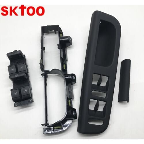 Master Window Control Switch + Interior Panel Bezel + Handle Trim+frame For Volkswagen VW Jetta Golf MK4 Passat B5 1998-2004