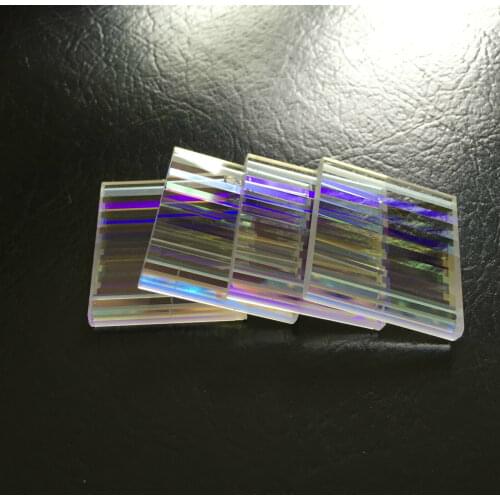 Defective Damaged Rectangle Prism 10 PCS DIY Science Physics Research Prism