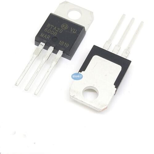 10pcs BTA20-600B BTA20-600 TO-220 Triac 600V 20A