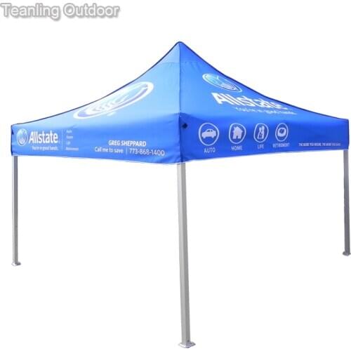 3 X3m roof top garage outdoor using 4 seasons customized logos strong aluminum bracket free shipping 10" X10" size tent gazebo