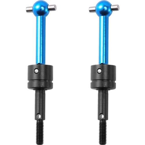 2 Pcs Metal Universal Drive Shaft CVD 53792 for Tamiya TT-01 TT01 TT-02 TT02 TA04 1/10 RC Car Upgrade Parts