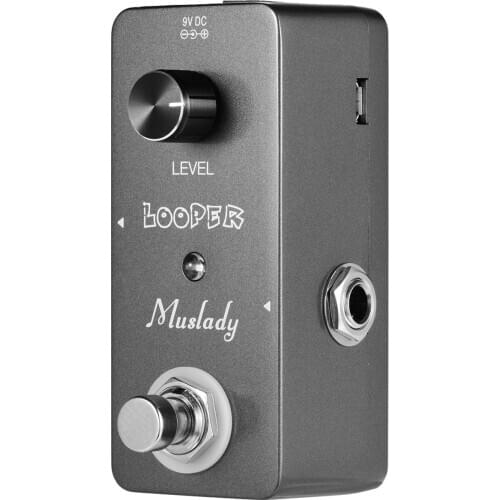 Muslady Mini Looper Effect Pedal Guitar Loopers Bass Loop Pedal Ullimited Overdubs 5 Minutes Looping Time guitar accessories