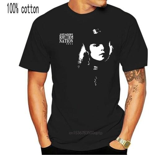 Mens Janet Jackson Rhythm Nation 1814 Cotton T Shirt