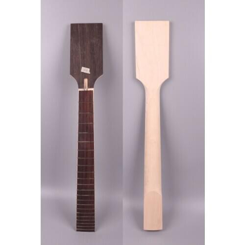 New Electric guitar neck replacement 22 fret 25.5 In Maple Paddle Head