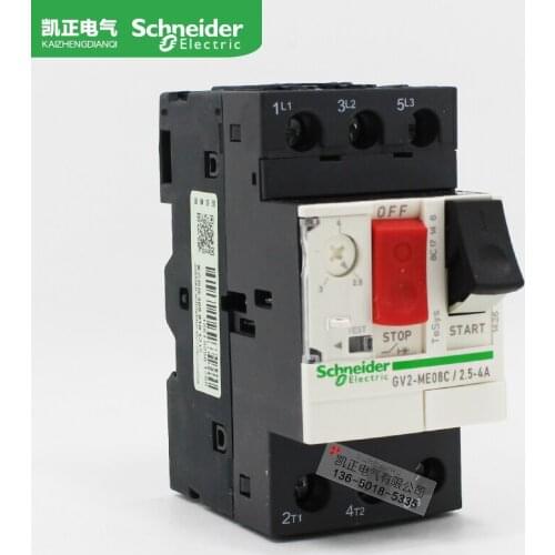 Original authentic Schneider motor circuit breaker GV2-ME08C GV2ME08C 2.5-4A