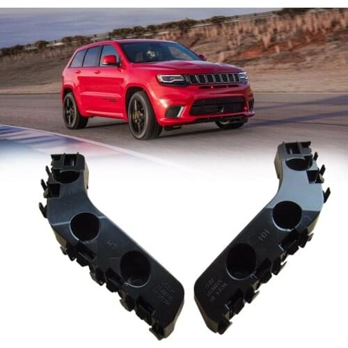 For 2014-2019 Jeep Grand Cherokee Front Support Bumper Bracket LH+RH 68144218AD, 68144219AD