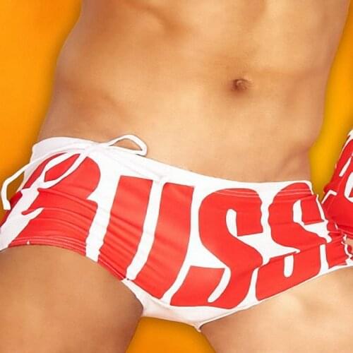 Letter Swimming Men Fashion Mens Swimming Trunks For Bathing Swimsuit Hot Springs Swimwear Men Briefs