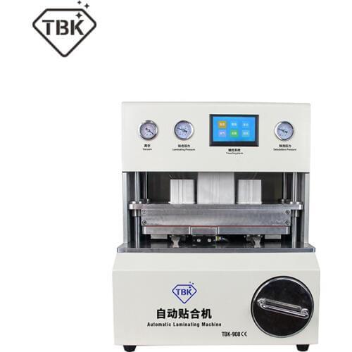 TBK-908 Debubbler LCD Touch Screen Vacuum Automatic Airbag Laminating Machine For S6edge S7 S8 edge