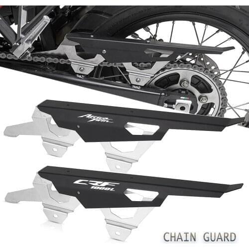 Motorcycles CNC Chain Guard Cover Protector Decorative Belt Fender Fit For HONDA CRF1100L AFRICA TWIN 2019 2020 2021 CRF 1100L