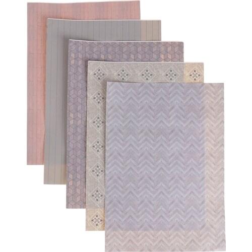 1:12 Dollhouse 29*21cm Miniature Kitchen Bathroom Living Room Floor Wall Paper