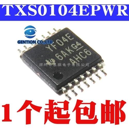10PCS TXS0104 TXS0104EPWR silk-screen YF04E voltage level conversion chip in stock 100% new and original