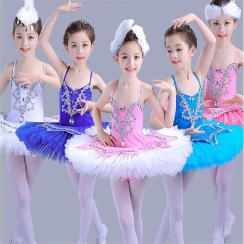 2020 New Arrival Children Ballet Tutu Dress Swan Lake Multicolor Ballet Costumes Kids Girl Ballet Dress for Children