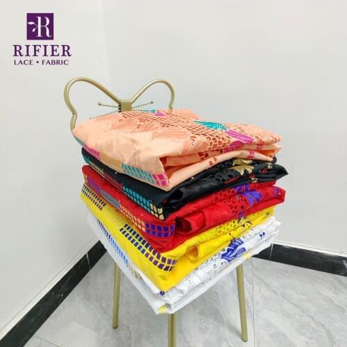 African Lace Fabric 2021 Swiss Voils Lace Fabric For Sewing Clothes With Embroiderey 5 Yards Dry Lace Evening Gowns Materials