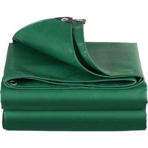 Various Size Green Tarp Waterproof Tarpaulin 0.55mm Thickness Rain Sail for Home Garden Outdoor Tools Customized Size