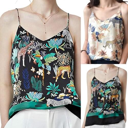 Cooeverly Womens Silk Tops