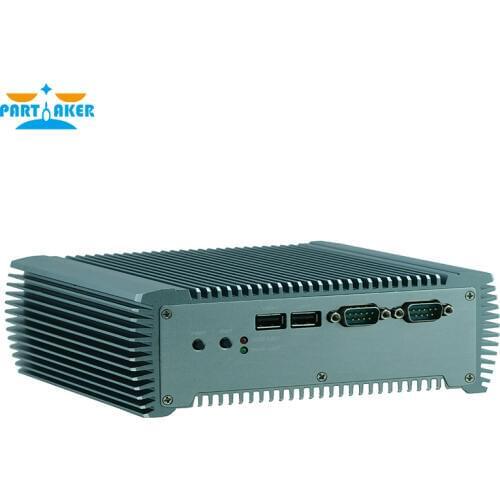 Partaker Q10 Embedded Fanless Industrial Mini PC Intel Core i5 3317u C1037U Support wake on LAN/PXE