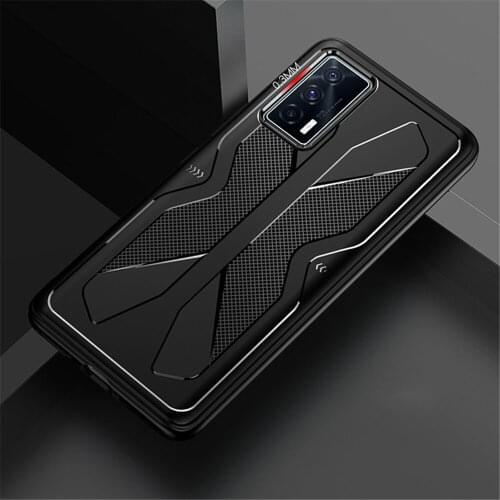 Soft TPU Phone Protective Cover Anti-scratch Shockproof Phone Back Case Shell for Vivo iQOO Neo5 Phone Protector