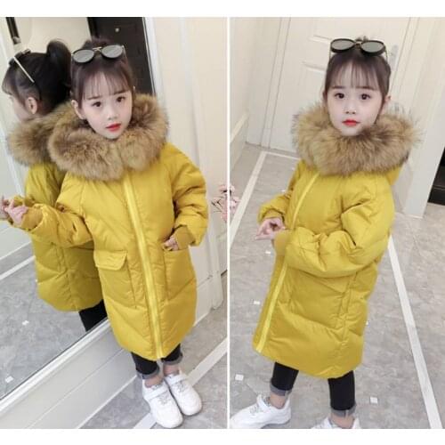 New 2020 Winter Casual Warm Parkas Newborn Baby Girl Clothes Autumn Winter Hooded Jacket&Coat For Age 3-12 Yrs Girls Outerwear