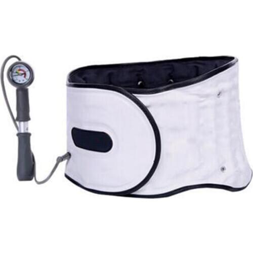 NUOTAI High quality Traction Support Waist Belt For men Back Pain Inflatable Traction Therapy Fixed Support Lumbar Brace Belt