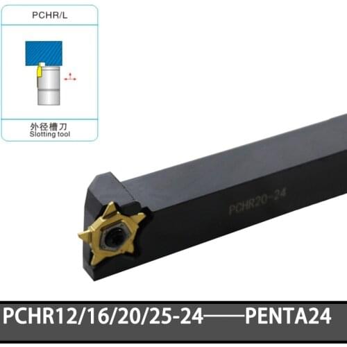 PCHR PCHR12-24 PCHR16 PCHR20 PCHR25 1PCS Turning Lathe Tool Holder Carbide Cutting Set CNC Turning Tool Bar High Quality