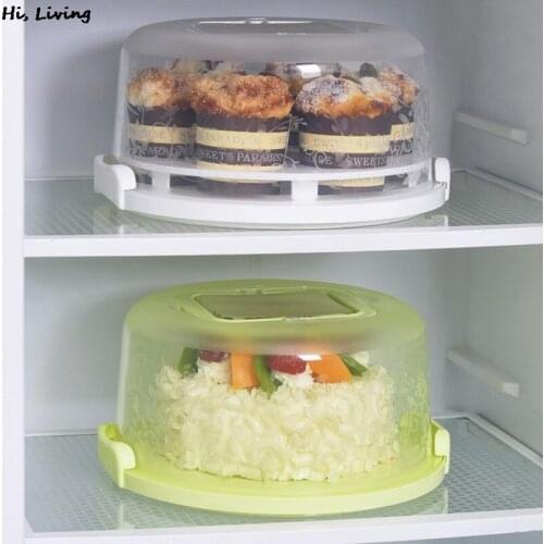 Portable Cake Box Handheld Cake Package Food Storage Case Pink Fresh Keeping Container With Lid Toast Cake Box Baking Supplies