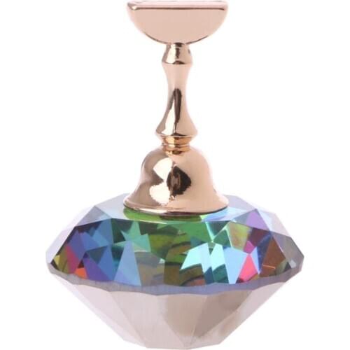 Nail Art False Naildisplay Stand Practice Display Tip Holder Magnetic ManicurePL