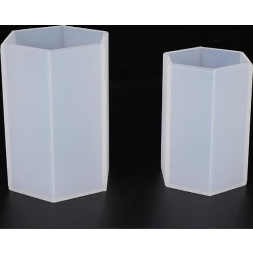 Transparent Silicone Mold Geometric Hexagonal Honeycomb Shape Candle Silicone Mold Silicone Mold 1 pcs