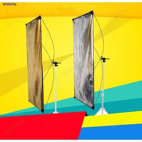 Rectangular reflective screen gold and silver double-sided background plate reflective screen soft light screen CD50 T07