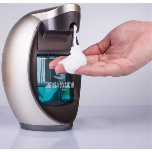 SD-480 Battery Version Bathroom Tabletop Wall Mounted Abs Itelligent Smart Automatic Induction Foam Soap Dispenser 480ML