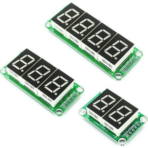 Static drive 2 3 4 segment Digital Tube LED Display Module 2 Digital 74HC595 tube 100% new original