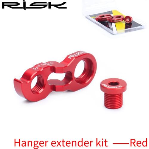 MTB bike frame gear tail hook extender gear tail hook extender mountain / road bike rear derailleur hanger extension extender