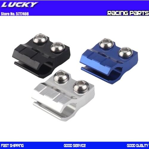 Motorcycles CNC Brake Line Clamps Line Holder For Yamaha YZ125 250 YZF 250 450 2005-2008 WRF 250 450 2005-2015 WR 250R X 2016