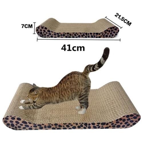 1PCS New Cat Claw Kitten Pet Scratcher Board With Catnip Sofa Scratcher Bed Lounge Toy Free Shipping