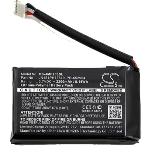 Cameron Sino Battery for JBL Flip 2 (2014) Flip II.fits JBL JN151PH13849 PR-652954 battery.Replacement battery.2200mAh.3.70V