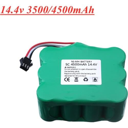 14.4v 3500mAh 4500mah Ni-MH Battery for KV8 XR510 XR210A XR210B XR510A XR510B XR510C 510D Vacuum Sweeping Cleaner Robot