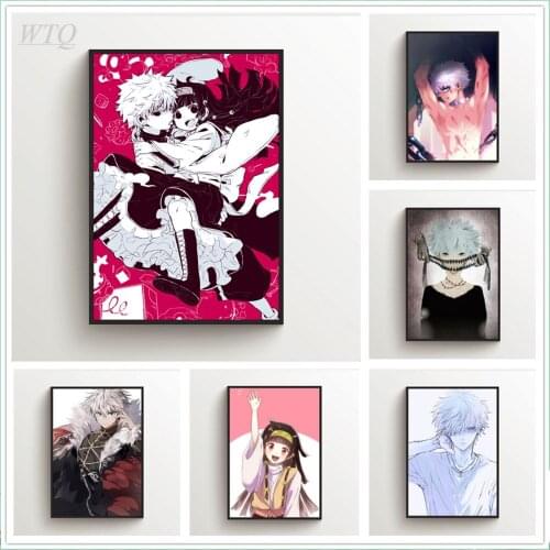 HUNTER X HUNTER Zoldyck Family Killua Anime Posters Wall Poster Canvas Painting Wall Decor Wall Art Picture Room Decor Home Deco
