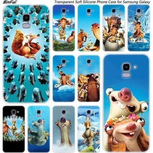 Ice Age The Meltdown Soft Silicone Phone Case For Samsung Galaxy J8 J6 J4 2018 J2 Core J5 J6 J7 Prime J3 2016 2017 EU J4 Plus