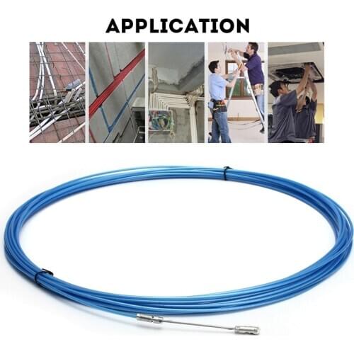 Electrician Tape Conduit Ducting Cable Puller Tools Wheel Pushing for Wiring Installation S55