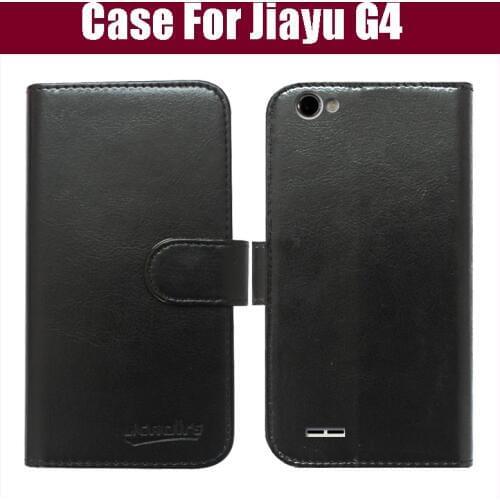 Hot Sale! Jiayu G4 Case New Arrival 6 Colors High Quality Flip Leather Protective Cover For JIAYU G4 G4C G4S Case Phone Bag