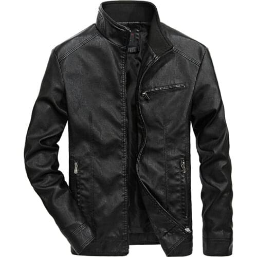 Good Quality Brand Motorcycle Leather Jackets Men 2020 Warm Patchwork Military Jacket Baseball Collar Pilot Leather Jacket Coats