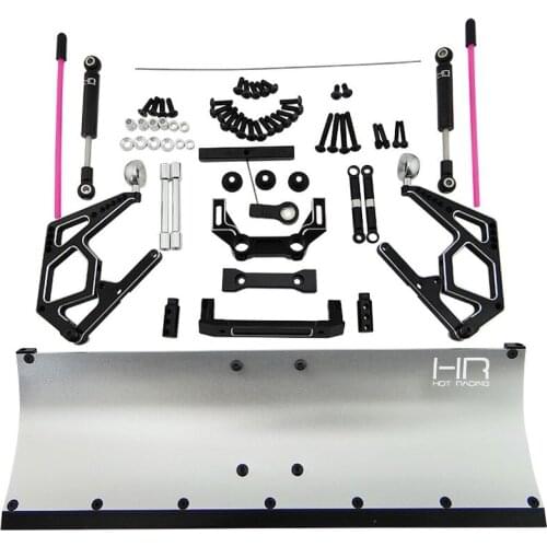 HR Traxxas TRX-4 Upgrade Accessories Aluminum Alloy Simulation Snow Shovel