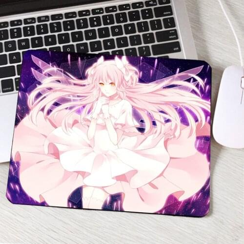Mairuige Cute Lovely Anime Girls Kaname Madoka Mahou Shoujo Animation Mousepad Mini Pc Computer Gamer Mice Mat Madoka Magica