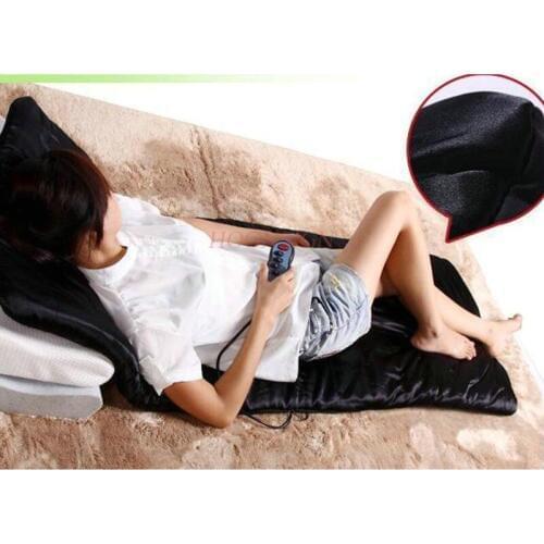 Massage Mattress Body Multi-function Electric Heating Home Massager Cushion Vibration Physiotherapy Bed Waist Care Pad Hot Sale