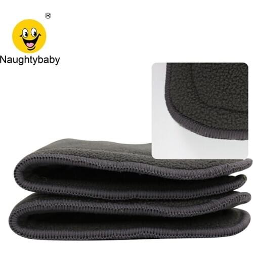 Reusable Washable Inserts Boosters Liners For Pocket Cloth Nappy Diaper microfibre bamboo charcoal insert 10pcs/lot