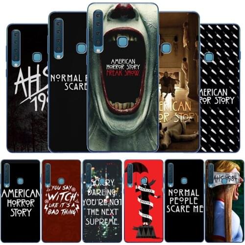 TV American Horror Story AHS 1984 Soft Phone Case For Samsung Galaxy A5 A7 2016 2017 A6 A7 A8 A9 2018 A80 A70 A50 A40 A20 A10