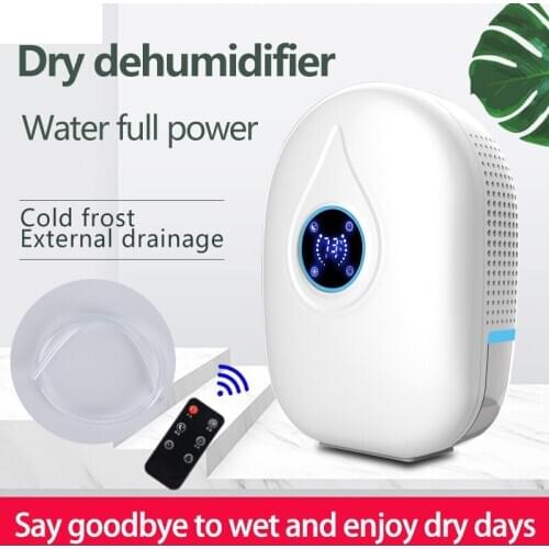 110V/220V Dehumidifier for Home Moisture Absorber Bedroom Basement Dry Dehumidification Remote Control Timing LED Display
