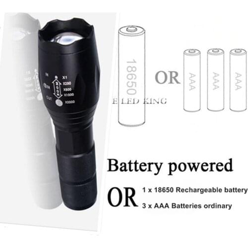 LED Rechargeable Flashlight Abay XML L2 linterna torch 18650 Battery 5 Modes Waterproof Outdoor Camping Powerful Led Flashlight