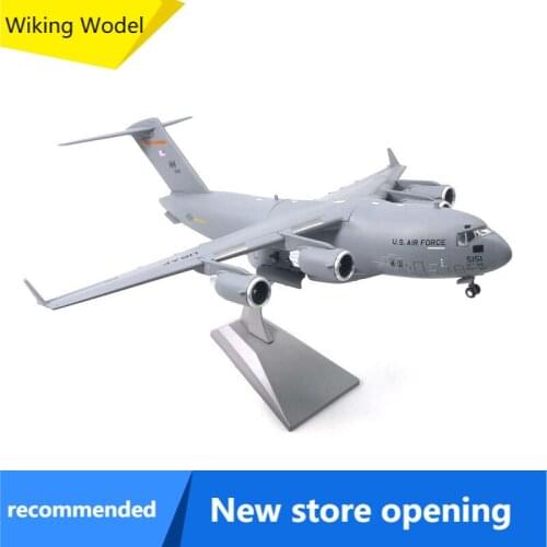 1: 200 U.S. transport aircraft C-17 simulation alloy fighter aircraft model product