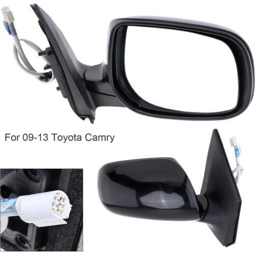 1pcs Non-Folding Durable Car Right Side Mirror Waterproof Auto Right Hand LH Mirror for 09-13 Toyota Corolla